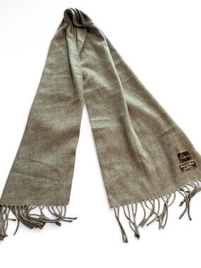 Cejon grey Fringe Scarf